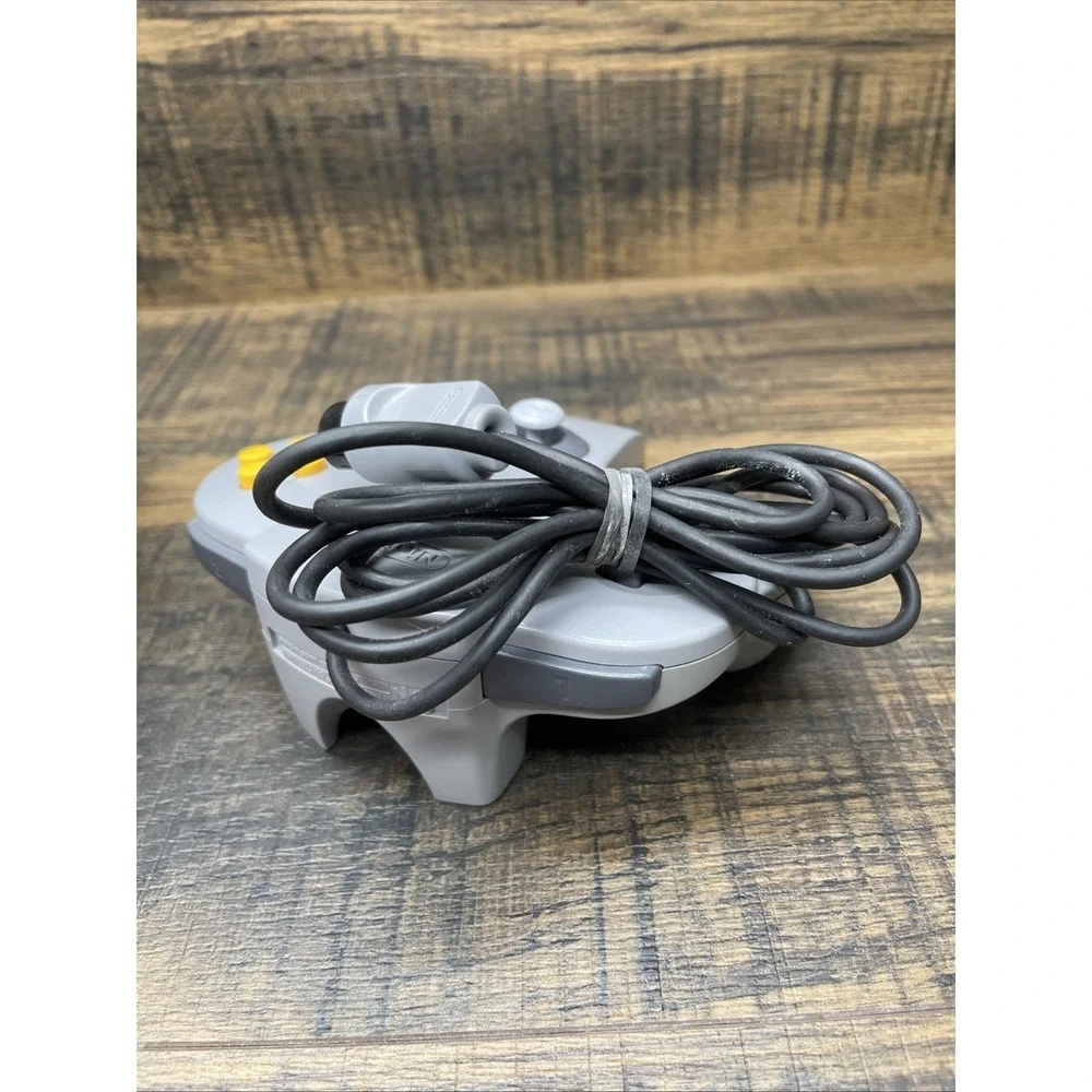 Official Nintendo 64 GRAY Controller AUTHENTIC OEM N64 NUS-005